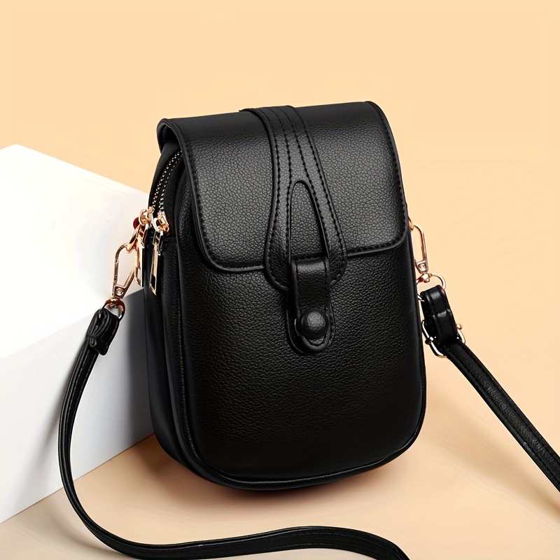 Women Bags In Amazon - Stylish Flip Open Pu leather Crossbody