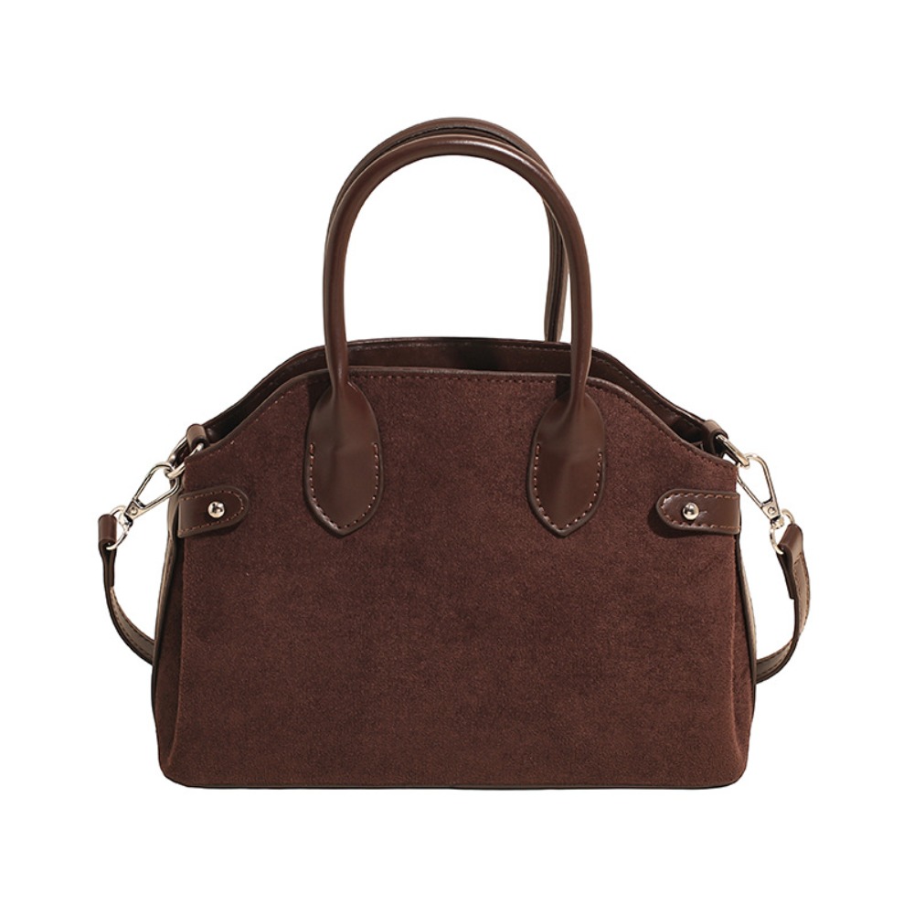 Hobo Bag Slouchy - Shoulder Bag Suede Boston Shoulder Bag