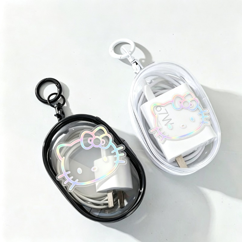 Women Bags Collection - Hello Kitty Data Cable Charger Storage