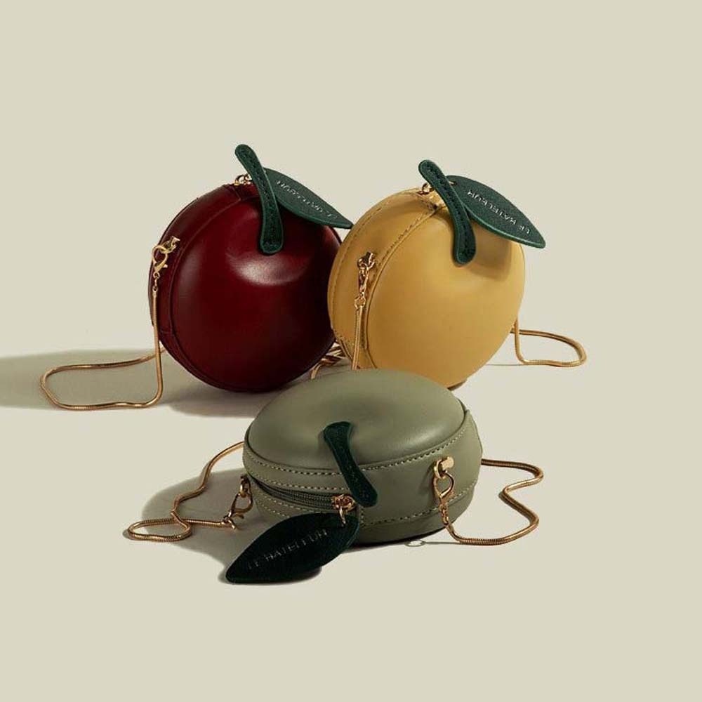 Women Bags In Amazon - Coin Purse Fruit Shape Chain Bag