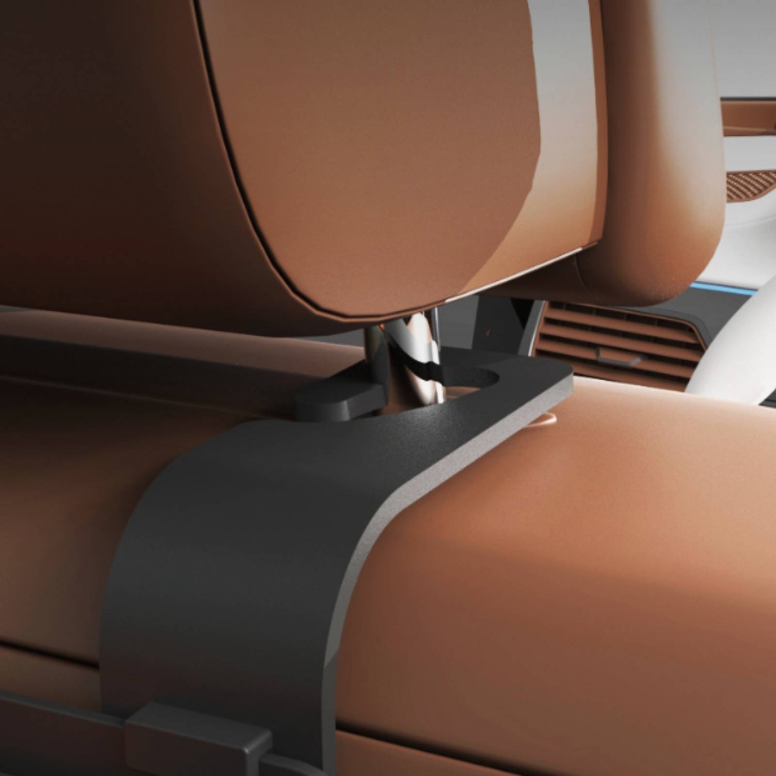 Box Bag Rigid - Car Tissue Holder with Hooks Rigid