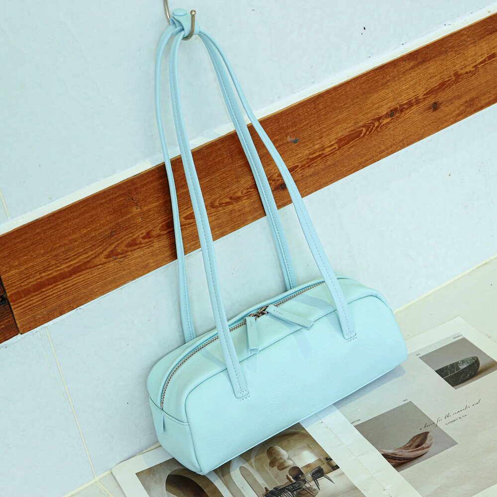 Women'S Bags Top 10 - Mendy Genuine Leather Boston Bag Women