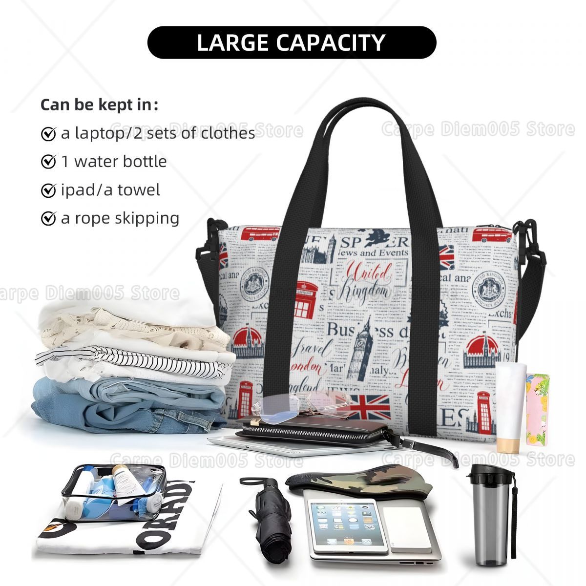Vintage UK London Newspaper Tr - Women Bags In Uk review and price