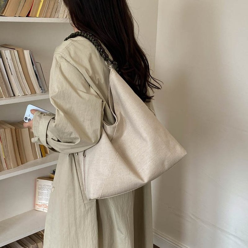 Women Cream Ribbed Hobo Bag Wi - Hobo Bag Slouchy review and price
