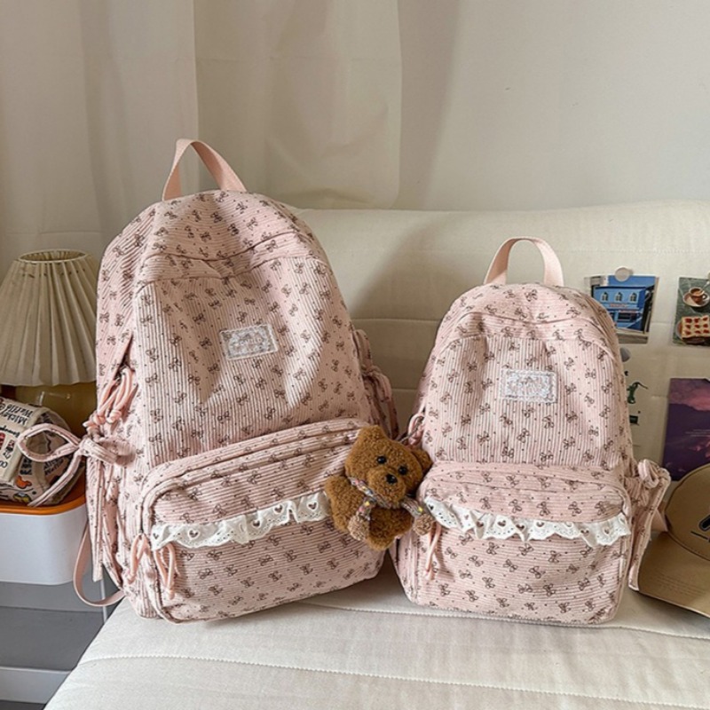 Winter Corduroy Backpack Bow-p - Women'S Young Bags review and price