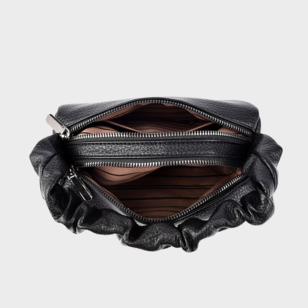 PU Leather Shoulder Bag Ruched - Women'S Bags Top 10 review and price