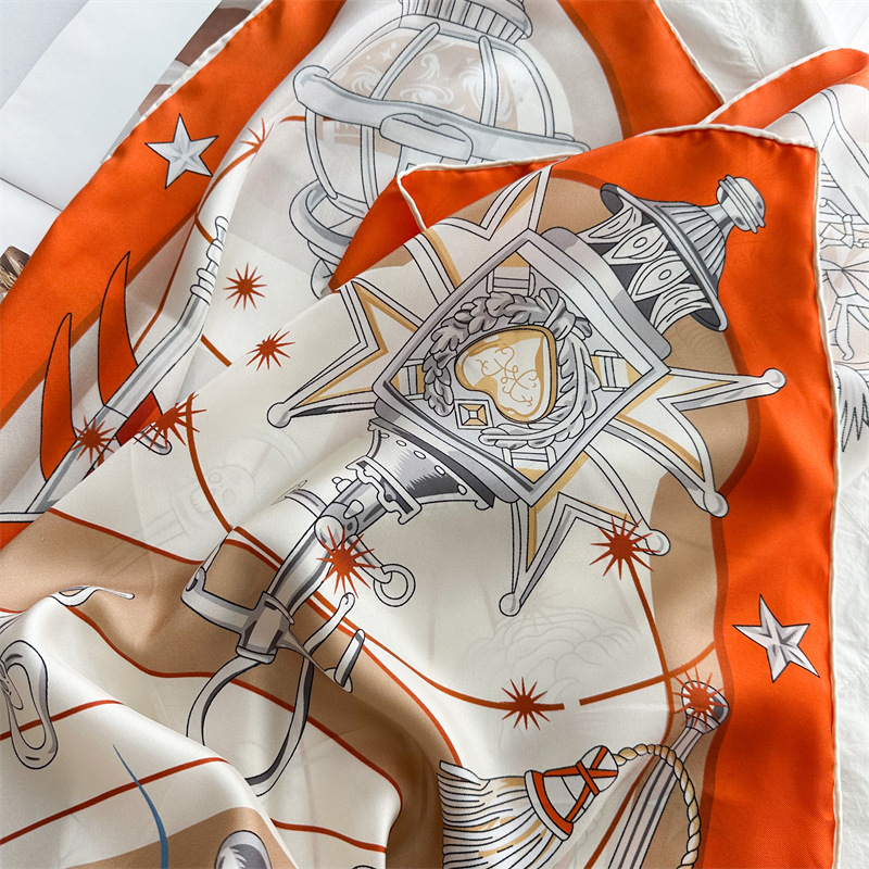 Luxury Brand Scarf Large Silk  - Women Bags Branded review and price