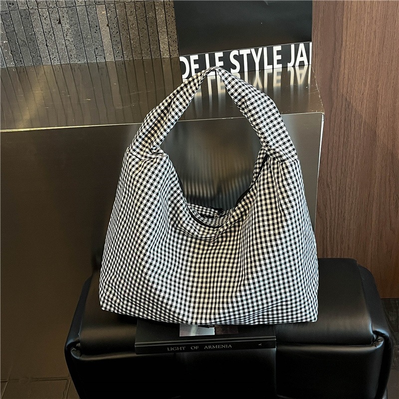 Custom Logo Pastel Gingham Slo - Hobo Bag Slouchy review and price