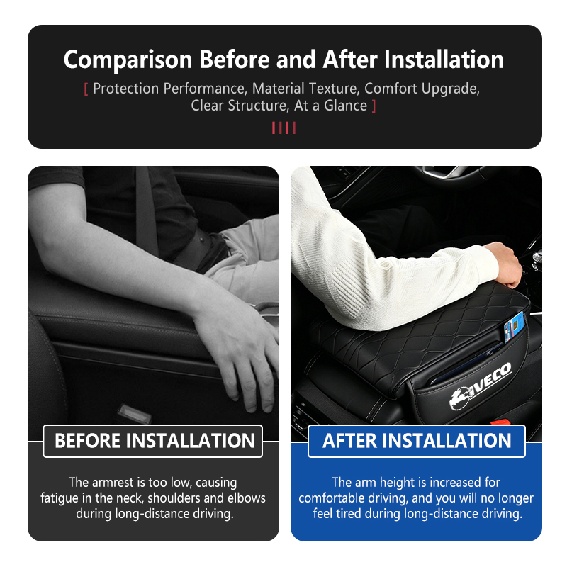 Car Center Console Armrest Elb - Box Bag Rigid review and price