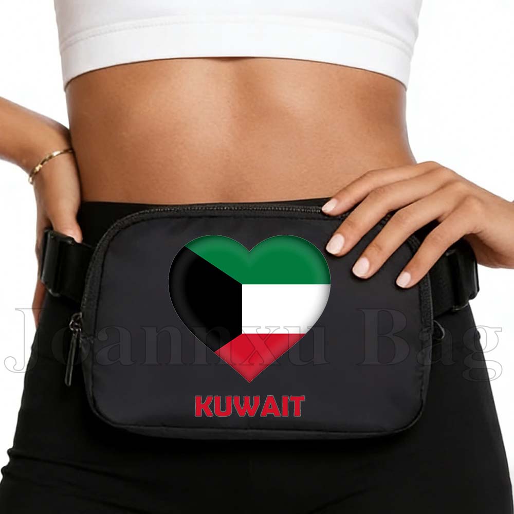 Kuwait Heart Flag Chest Mobile - Women Bags Kuwait review and price