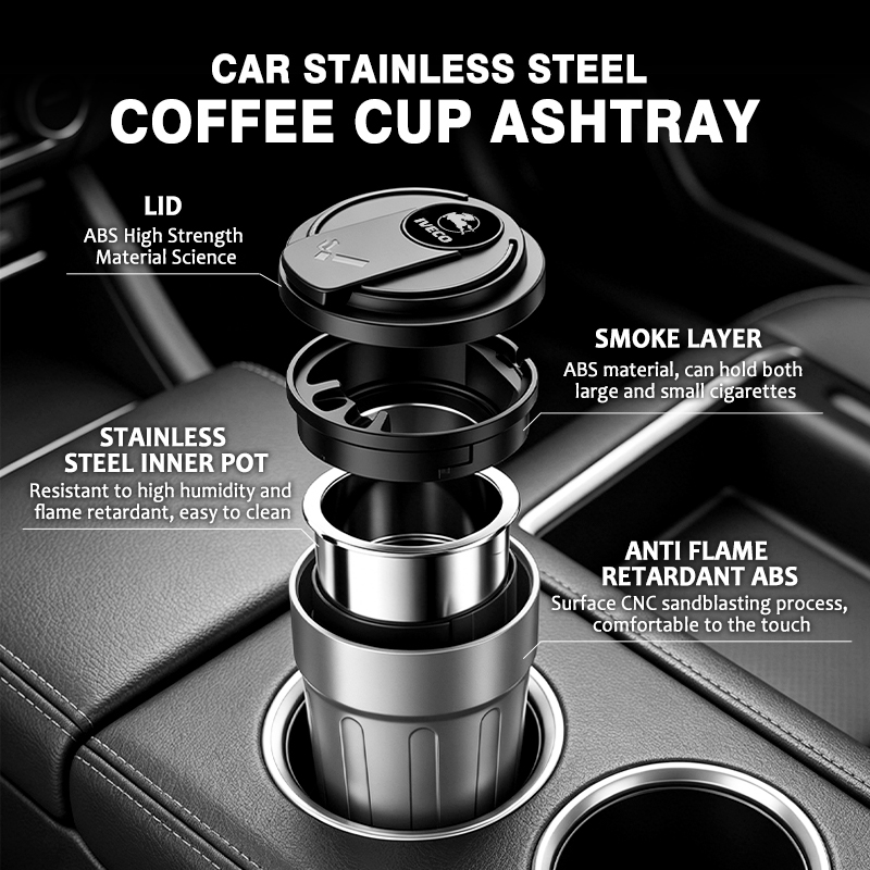 New Car Ashtray Creative Coffe - Box Bag Rigid review and price