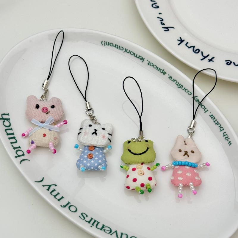 Cute Frog Pig Cat Pendant Keyc - Women'S Young Bags review and price