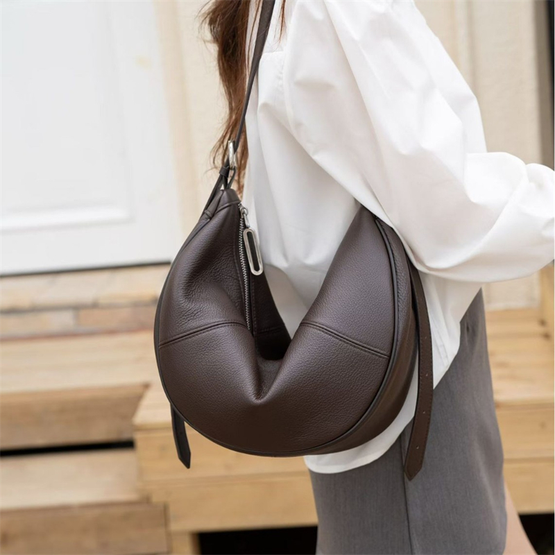 BURMINSA Soft Genuine Leather  - Hobo Bag Slouchy review and price