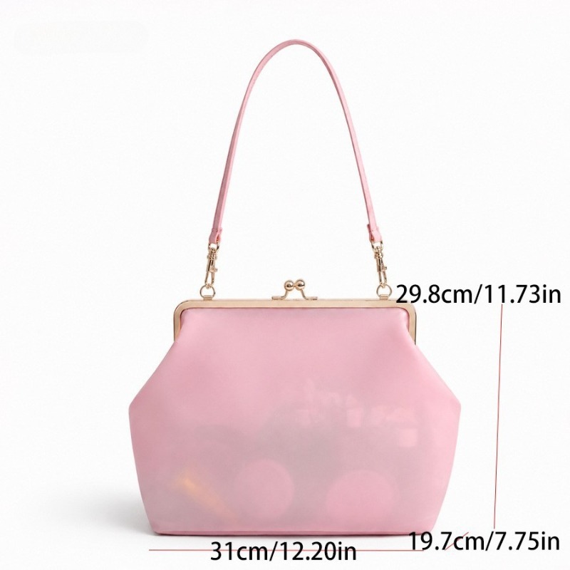 Clear PVC Waterproof Jelly Bag - Hobo Bag Slouchy review and price
